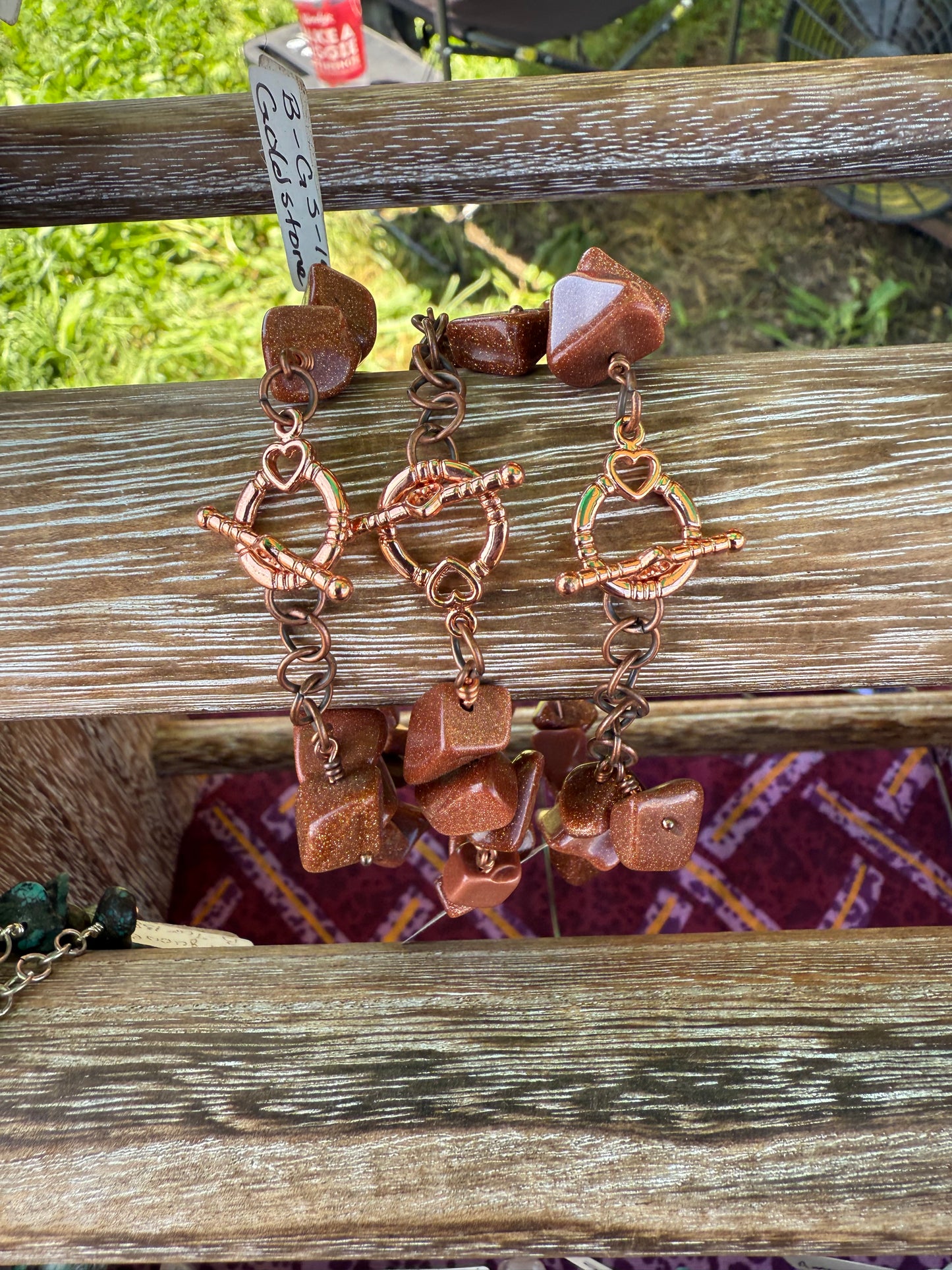 Gemstone Nugget Bracelets