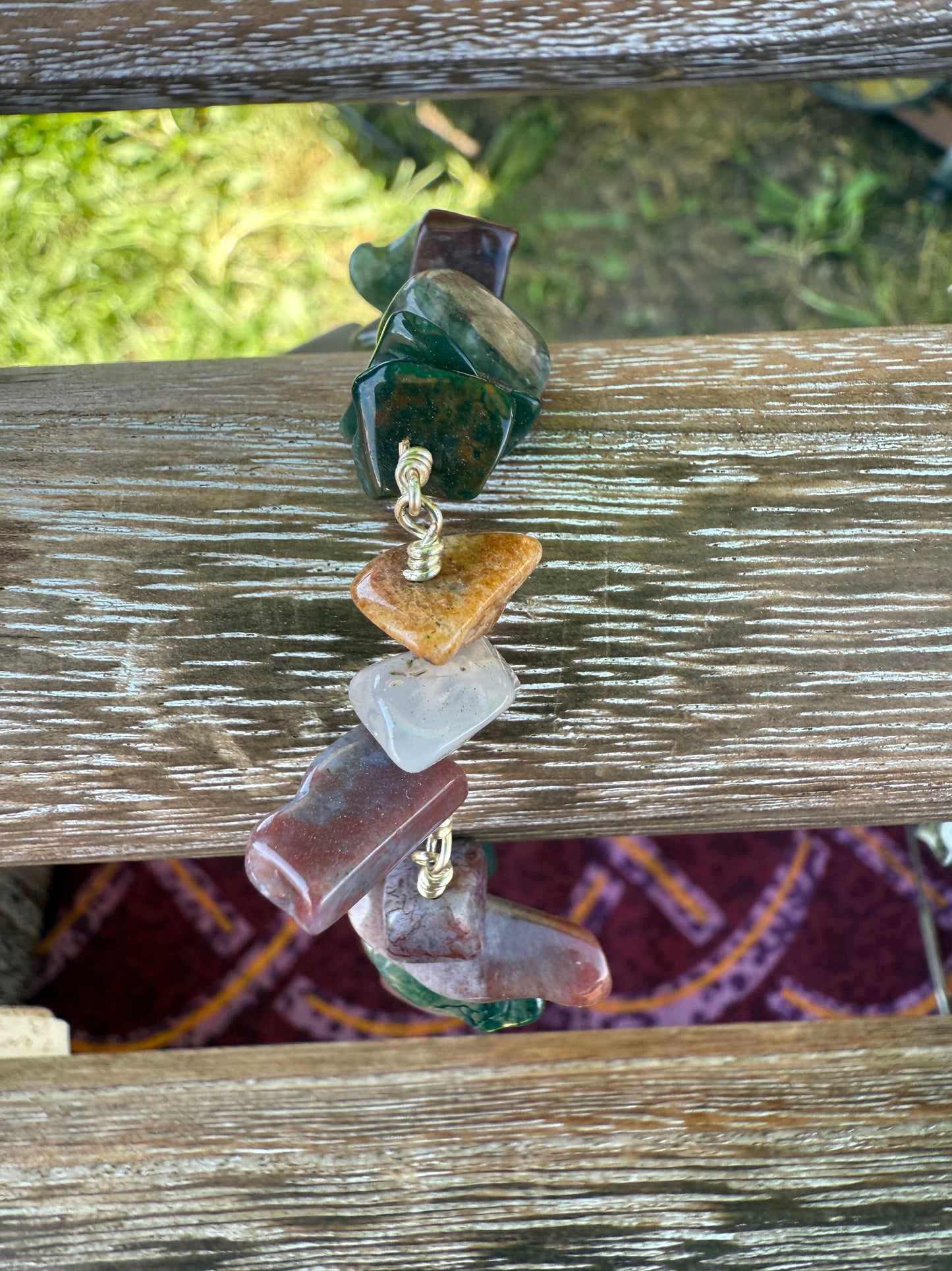 Gemstone Nugget Bracelets