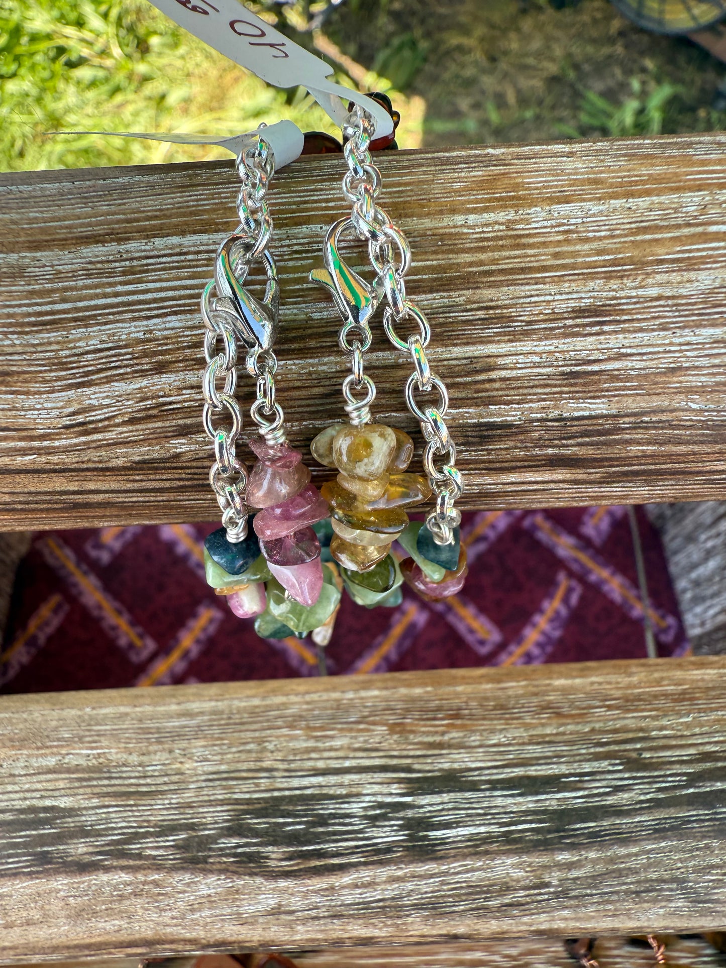 Gemstone Chip Bracelets