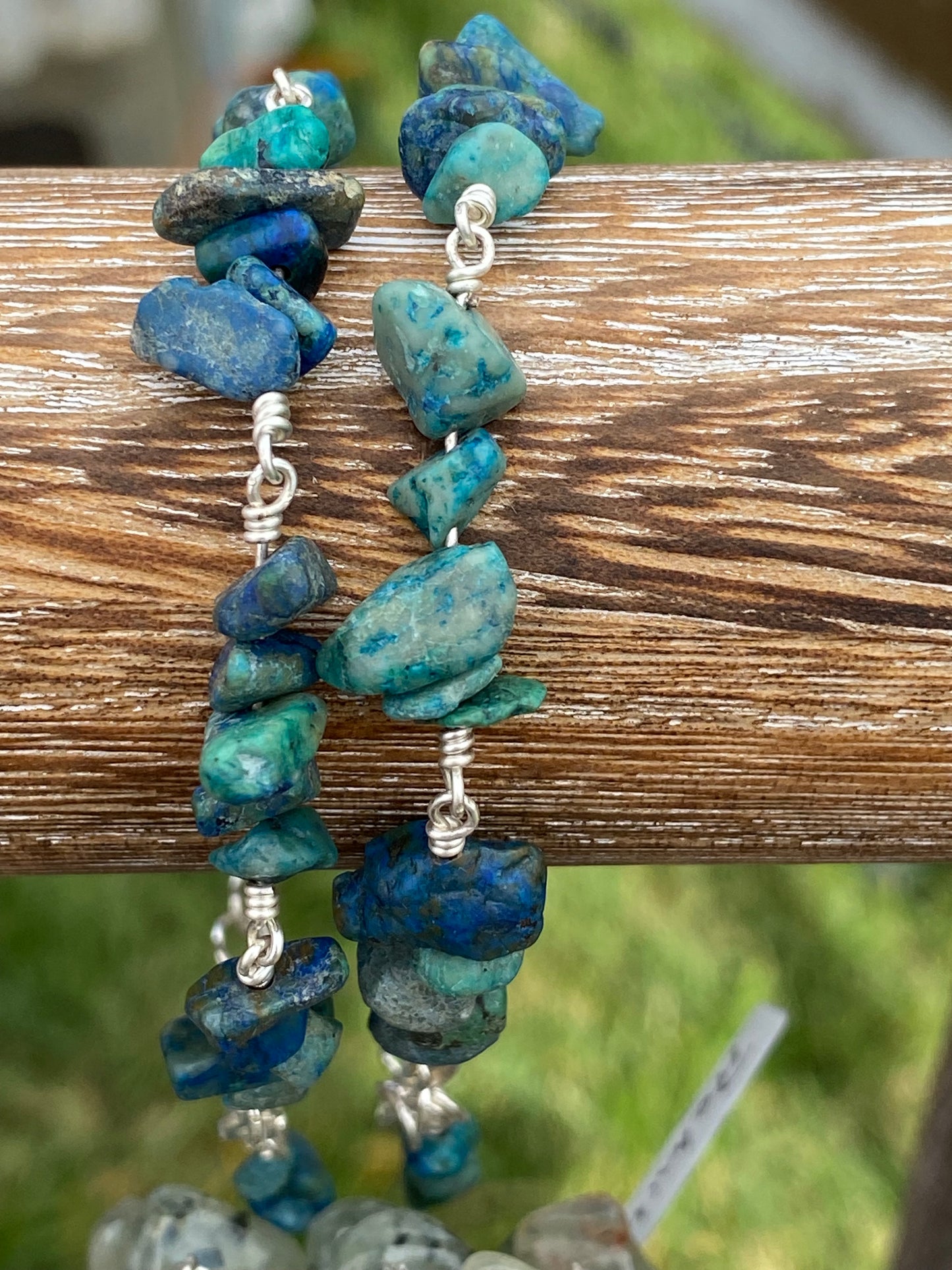 Gemstone Chip Bracelets