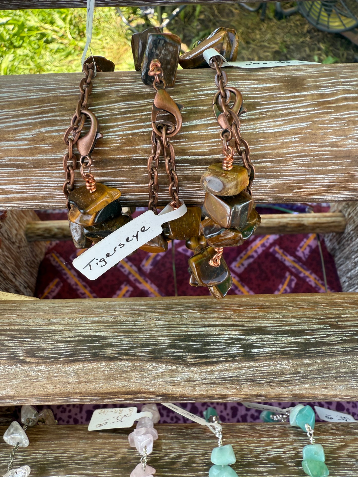 Gemstone Nugget Bracelets