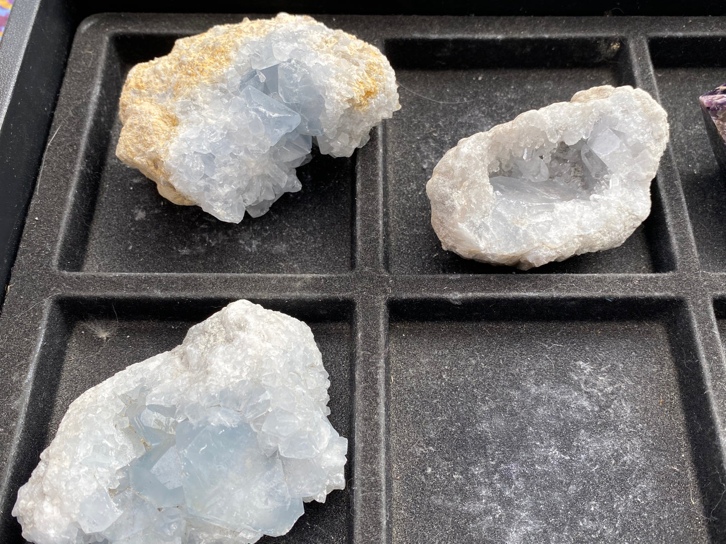 Celestite cluster